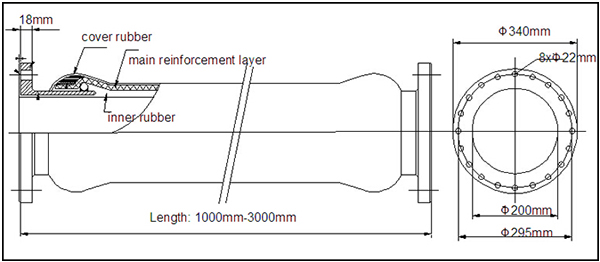 DN200 Dredging Discharge Rubber Hose Drawing.jpg